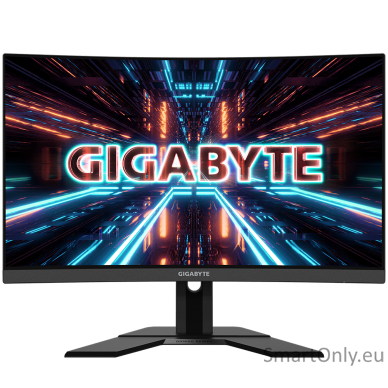 Gigabyte Curved Gaming Monitor G27QC A 27 ", QHD, 2560 x 1440 pixels, 16:9, 165 Hz, HDMI ports quantity 2 1
