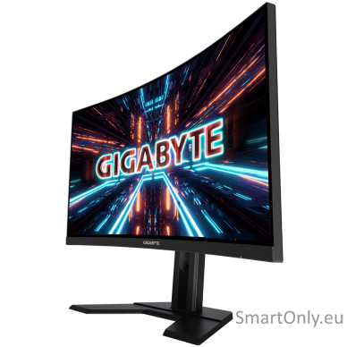 Gigabyte Curved Gaming Monitor G27QC A 27 ", QHD, 2560 x 1440 pixels, 16:9, 165 Hz, HDMI ports quantity 2 2
