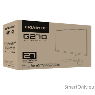Gigabyte Gaming Monitor G27Q-EK 27 ", QHD, 2‎560 x 1440 pixels 5