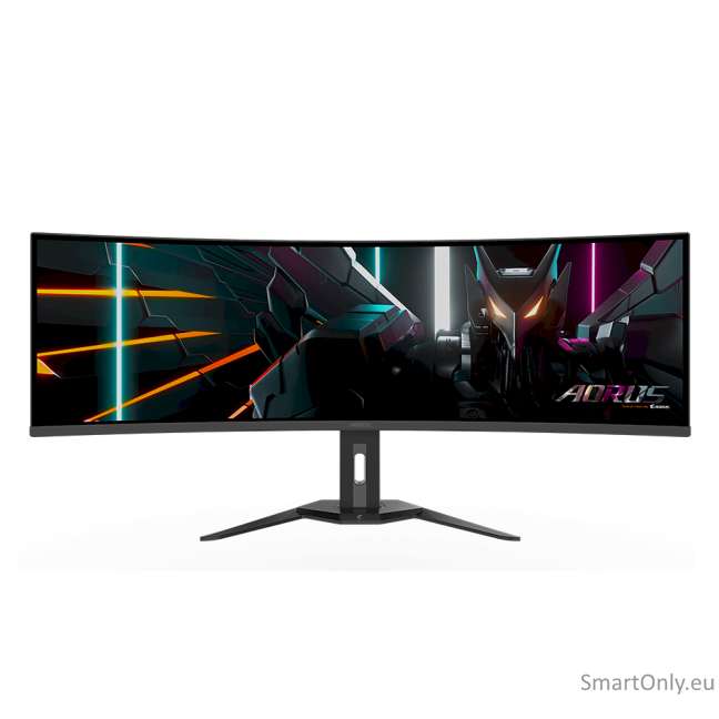 Gigabyte Gaming Monitor 49" OLED AORUS CO49DQ EK1, 5120x1440 DQHD, 3 ms, 250 cd/m2 (TYP), HDMI ports quantity 2, 144 Hz, Black 1 Gigabyte Gaming Monitor 49" OLED AORUS CO49DQ EK1, 5120x1440 DQHD, 3 ms, 250 cd/m2 (TYP), HDMI ports quantity 2, 144 Hz, Black 1