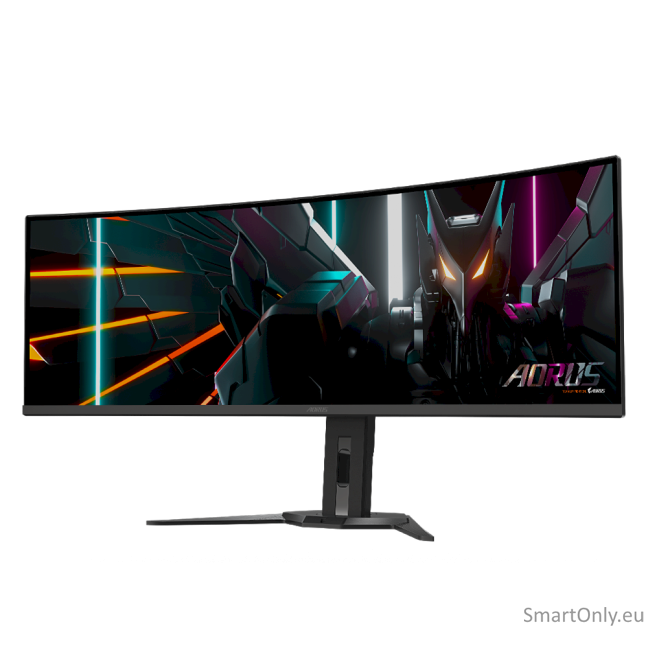 Gigabyte Gaming Monitor 49" OLED AORUS CO49DQ EK1, 5120x1440 DQHD, 3 ms, 250 cd/m2 (TYP), HDMI ports quantity 2, 144 Hz, Black 2 Gigabyte Gaming Monitor 49" OLED AORUS CO49DQ EK1, 5120x1440 DQHD, 3 ms, 250 cd/m2 (TYP), HDMI ports quantity 2, 144 Hz, Black 2