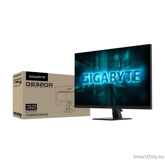 Gigabyte | GS32QA | 31.5 " | SS IPS | QHD | 180 Hz | 1 ms | 2560 x 1440 pixels | 300 cd/m² | HDMI ports quantity 2 14 Gigabyte | GS32QA | 31.5 " | SS IPS | QHD | 180 Hz | 1 ms | 2560 x 1440 pixels | 300 cd/m² | HDMI ports quantity 2 14