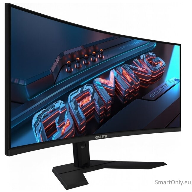 Gigabyte | GS34WQCA | 34 " | VA | WQHD | 120 Hz | 1 ms | 3440 x 1440 pixels | 300 cd/m² | HDMI ports quantity 2 | Black 2