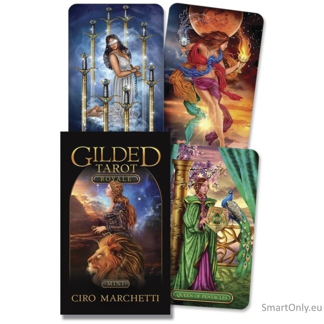 Gilded Tarot Royale Mini kortos Llewellyn 5 Gilded Tarot Royale Mini kortos Llewellyn 5