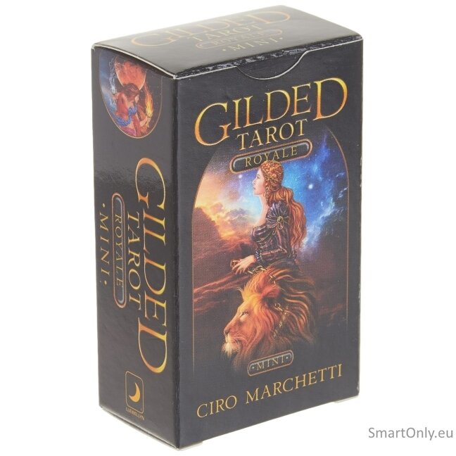 Gilded Tarot Royale Mini kortos Llewellyn 6 Gilded Tarot Royale Mini kortos Llewellyn 6