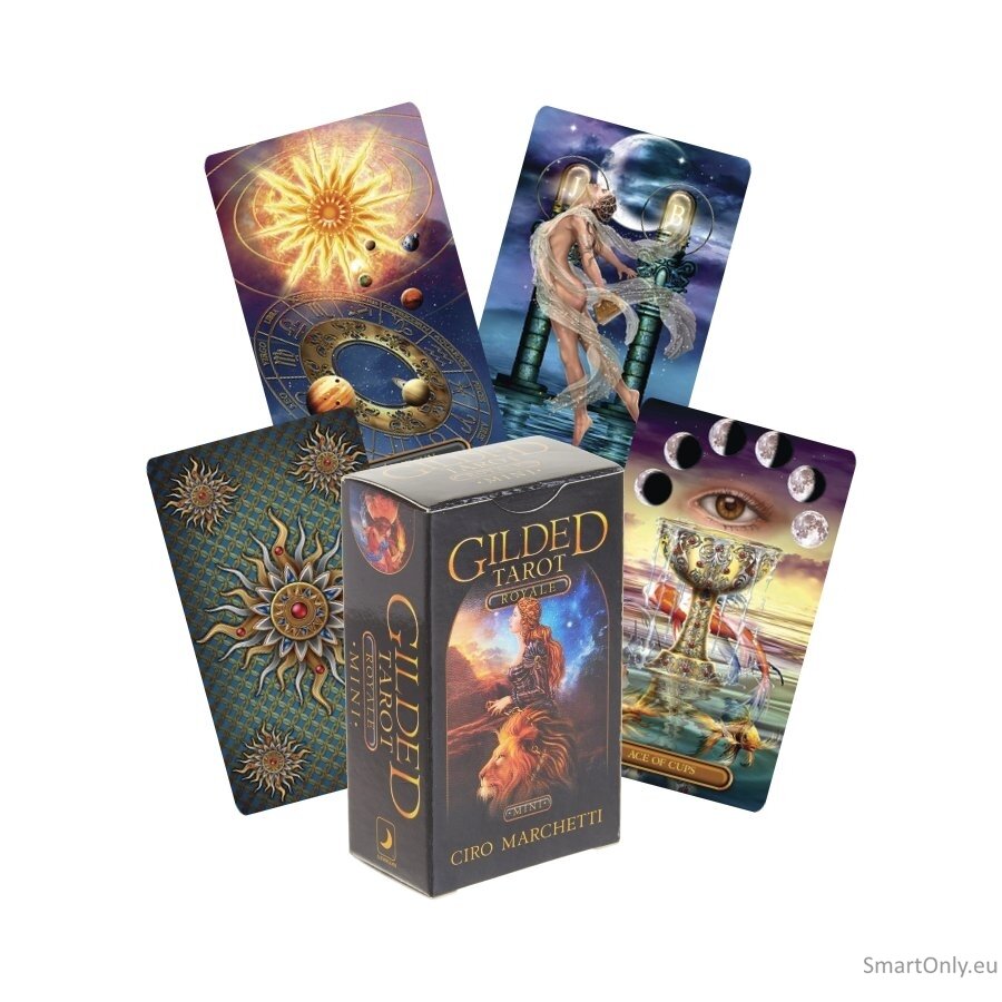 Gilded Tarot Royale Mini kortos Llewellyn Gilded Tarot Royale Mini kortos Llewellyn