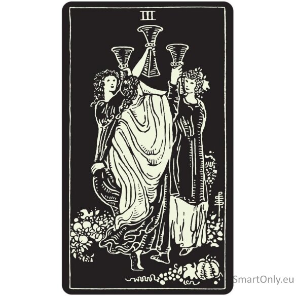 Glow in the Dark Tarot kortos US Games Systems 8 Glow in the Dark Tarot kortos US Games Systems 8