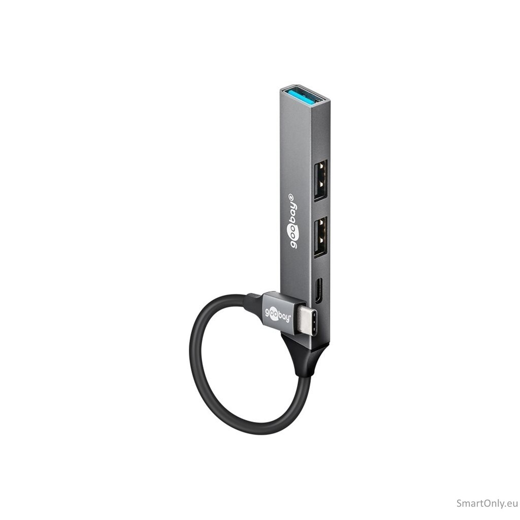 Goobay Slim 4-Port USB Hub, USB-C to USB-C/USB-A, 5 Gbit/s | 74459 5