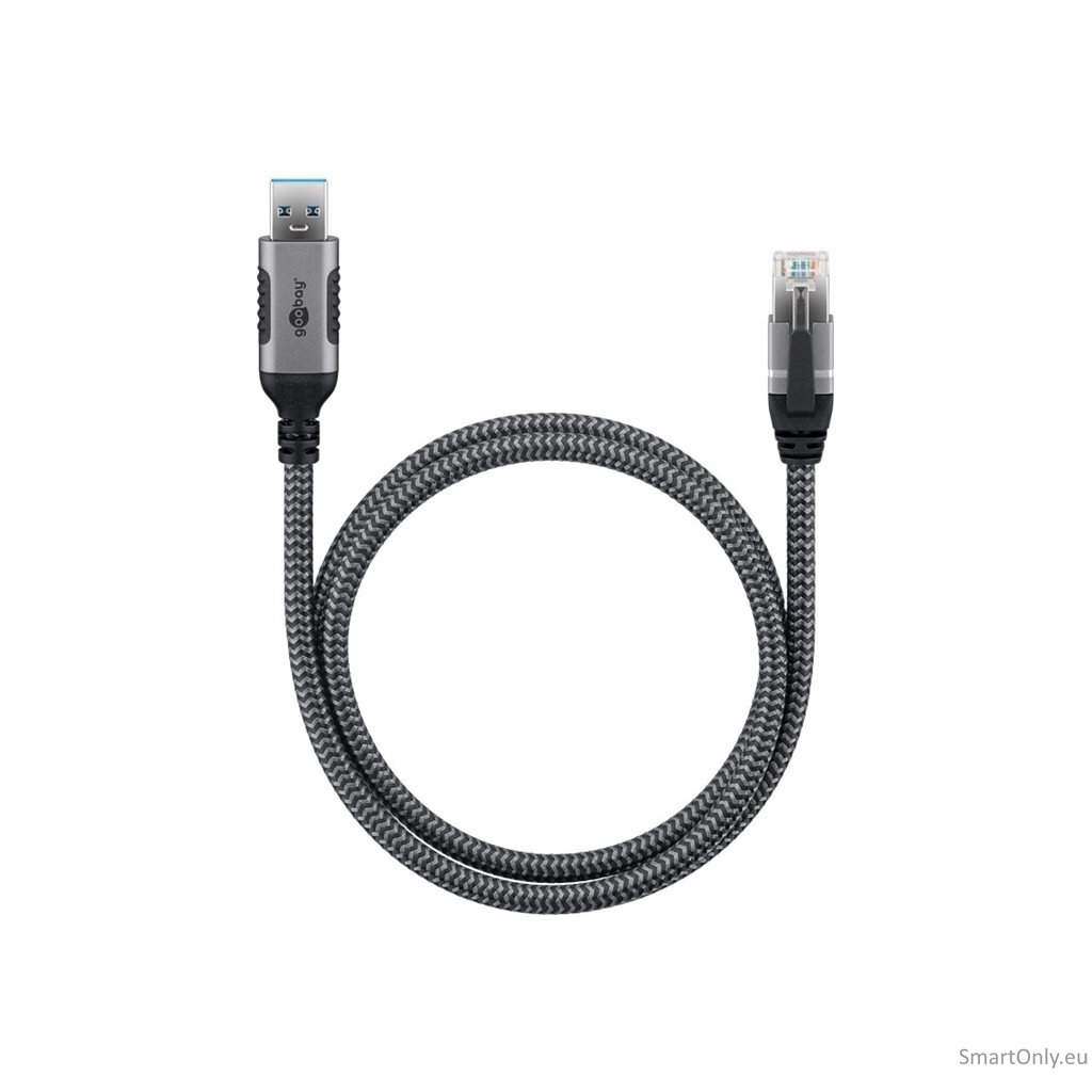Goobay | USB-A 3.0 to RJ45 Ethernet Cable, 1 m | 70299 Goobay | USB-A 3.0 to RJ45 Ethernet Cable, 1 m | 70299