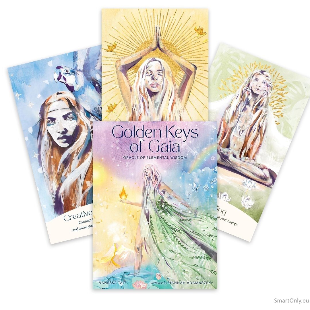 Golden Keys of Gaia: Oracle of Elemental Wisdom kortos Blue Angel Golden Keys of Gaia: Oracle of Elemental Wisdom kortos Blue Angel