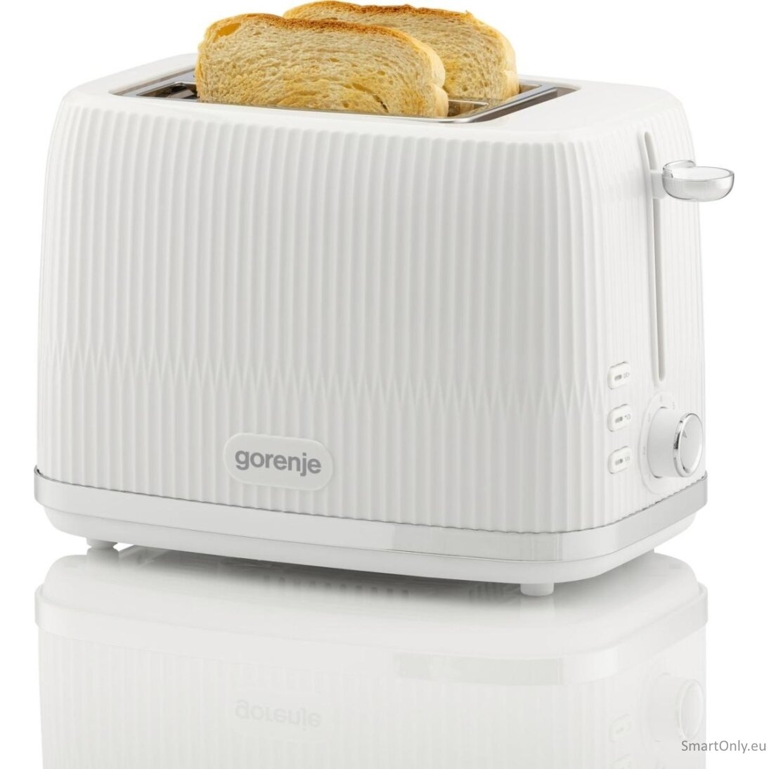 Gorenje Toaster | T850DPW | Number of slots 2 | Housing material Plastic | White 6 Gorenje Toaster | T850DPW | Number of slots 2 | Housing material Plastic | White 6