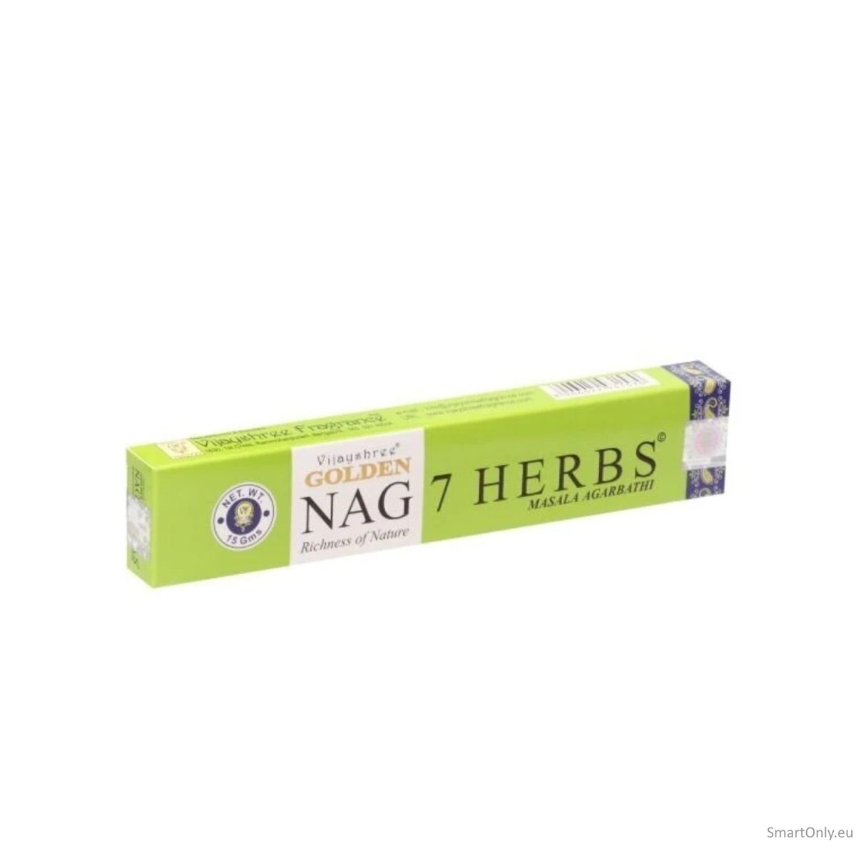 Golden Nag - 7 Herbs Smilkalai Vijayshree 2 Golden Nag - 7 Herbs Smilkalai Vijayshree 2