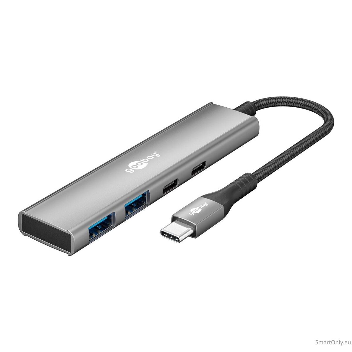 Goobay Slim 4-Port USB Hub, USB-C to USB-C/USB-A, 5 Gbit/s | 76563 6