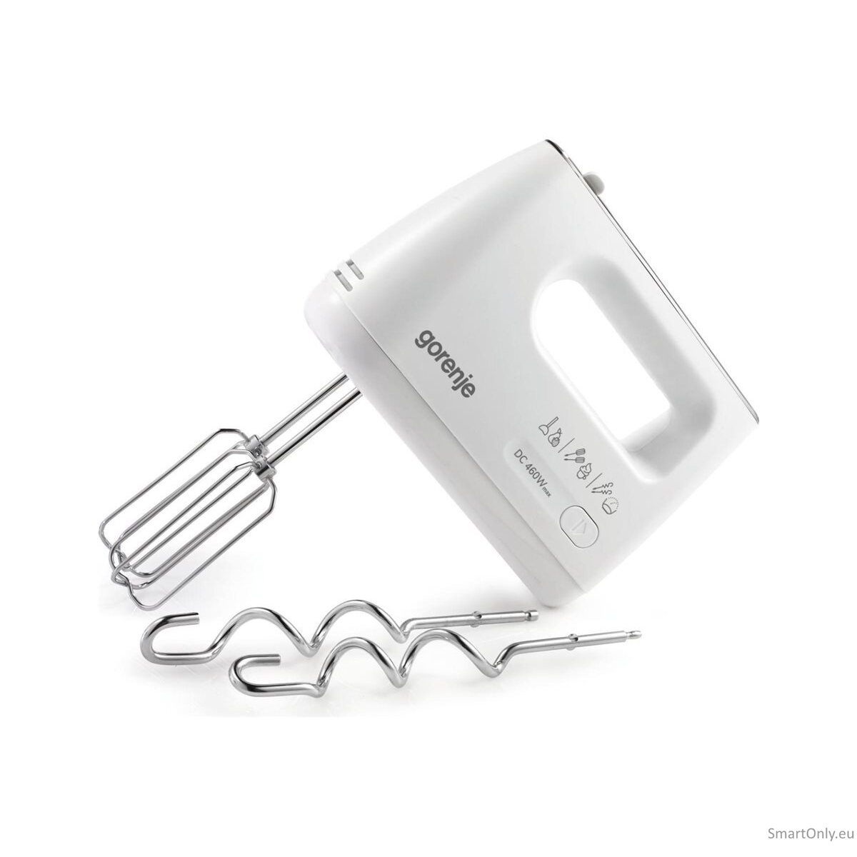 Gorenje | Hand Mixer | M460CDC | Hand Mixer | 460 W | Number of speeds 5 | Turbo mode | White 5 Gorenje | Hand Mixer | M460CDC | Hand Mixer | 460 W | Number of speeds 5 | Turbo mode | White 5