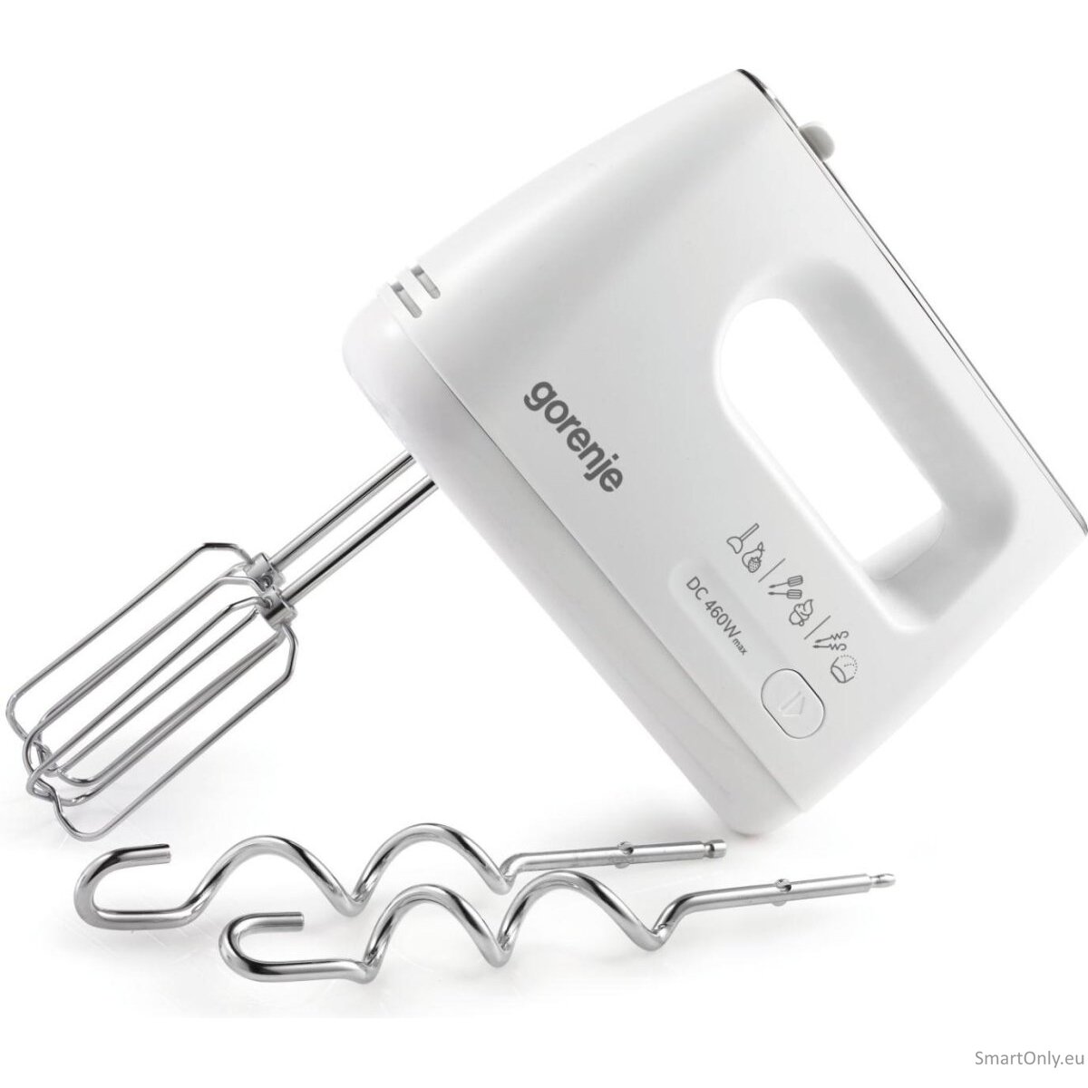 Gorenje | Hand Mixer | M460CDC | Hand Mixer | 460 W | Number of speeds 5 | Turbo mode | White Gorenje | Hand Mixer | M460CDC | Hand Mixer | 460 W | Number of speeds 5 | Turbo mode | White