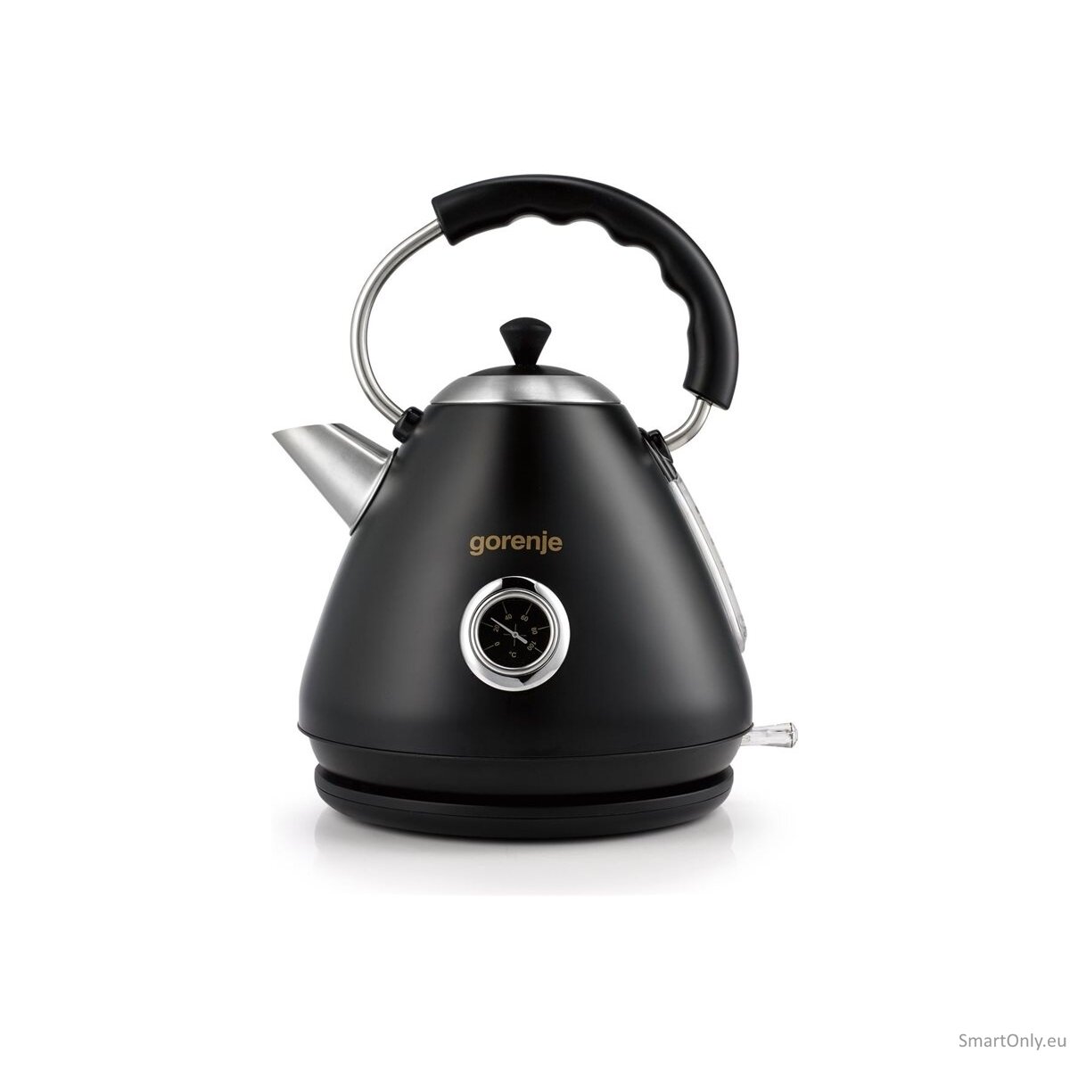 Gorenje | Kettle | K17CLBK | Electric | 2200 W | 1.7 L | Plastic/Metal | 360° rotational base | Black 2