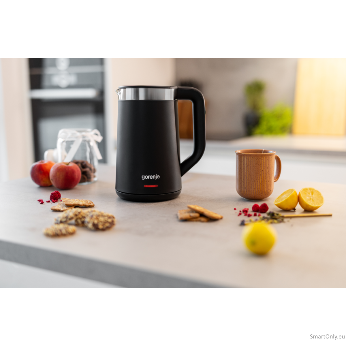 Gorenje Kettle | K17TRDW | Electric | 2200 W | 1.7 L | Plastic/Metal | 360° rotational base | Black 5