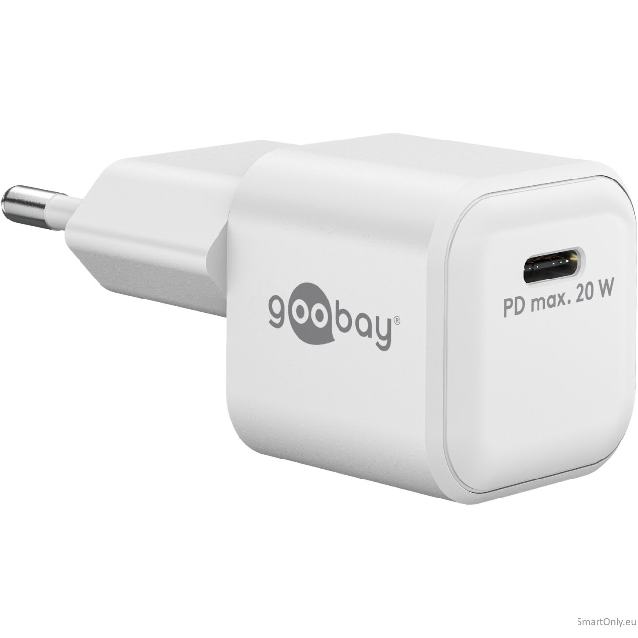 Goobay 20 W USB-C PD GaN Fast Charger Nano | USB-C Goobay 20 W USB-C PD GaN Fast Charger Nano | USB-C