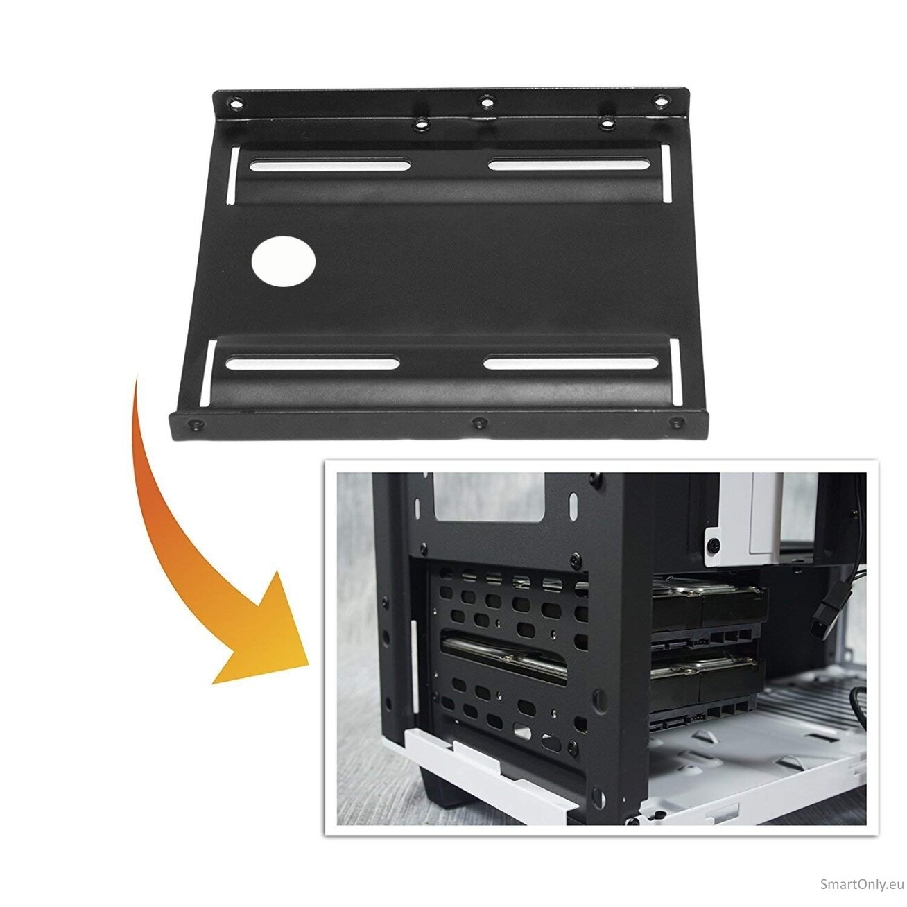 Goobay | 2.5" hard disk installation frame to 3.5" 2 Goobay | 2.5" hard disk installation frame to 3.5" 2