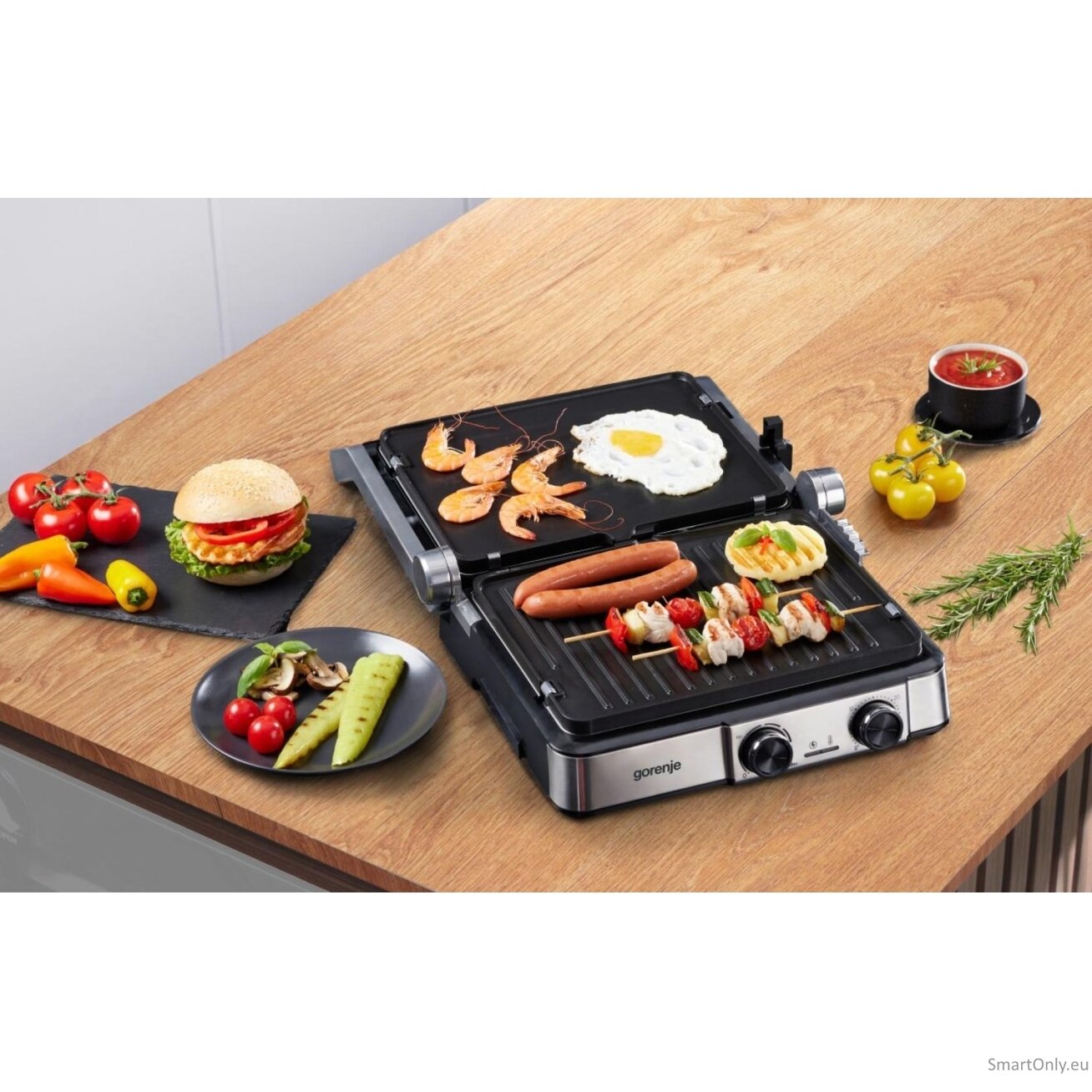 Gorenje Grill | GCG2000MT | 2000 W | Table | Black 4
