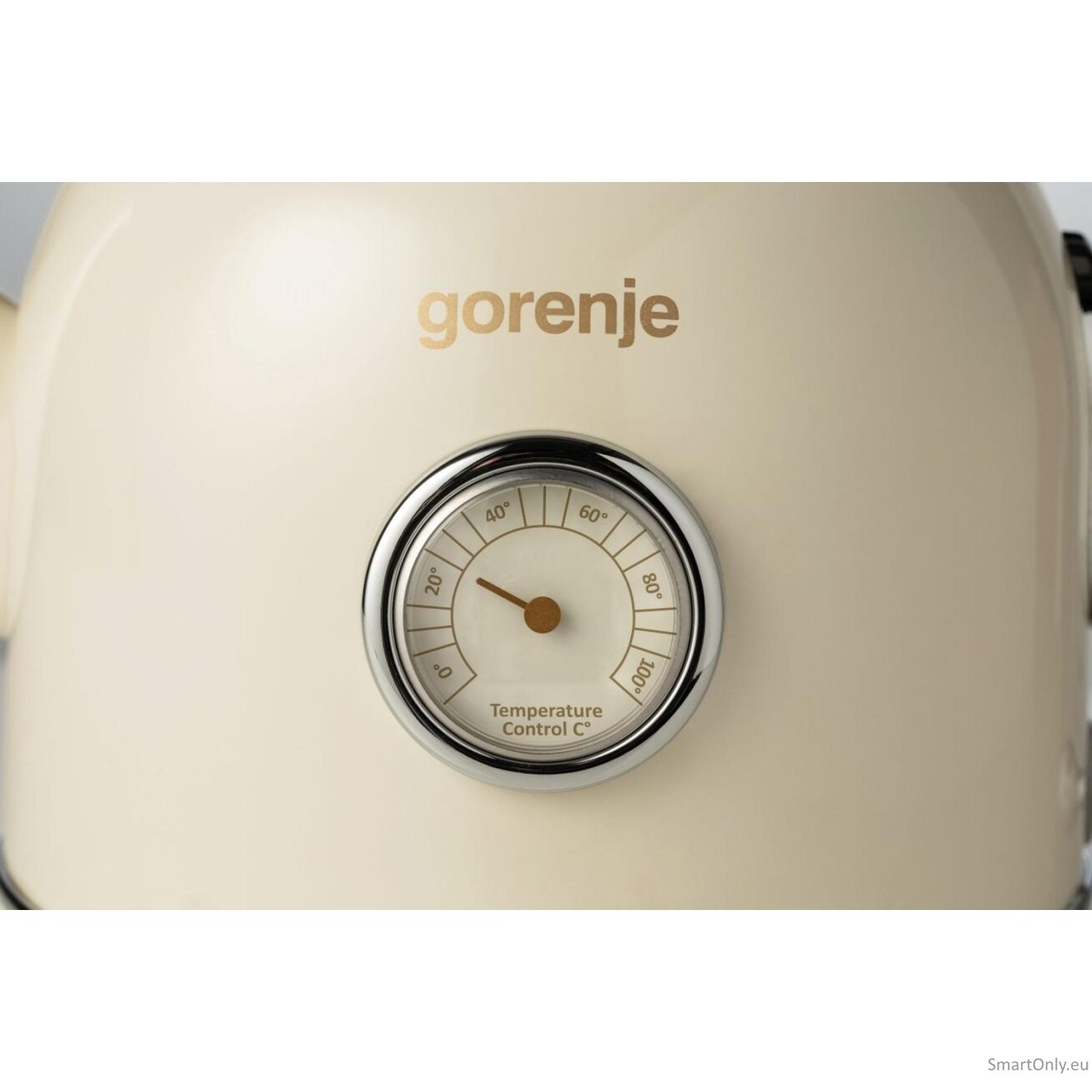 Gorenje | Kettle | K17CLIN | Electric | 2000 W | 1.7 L | Plastic/Metal | 360° rotational base | Beige 4