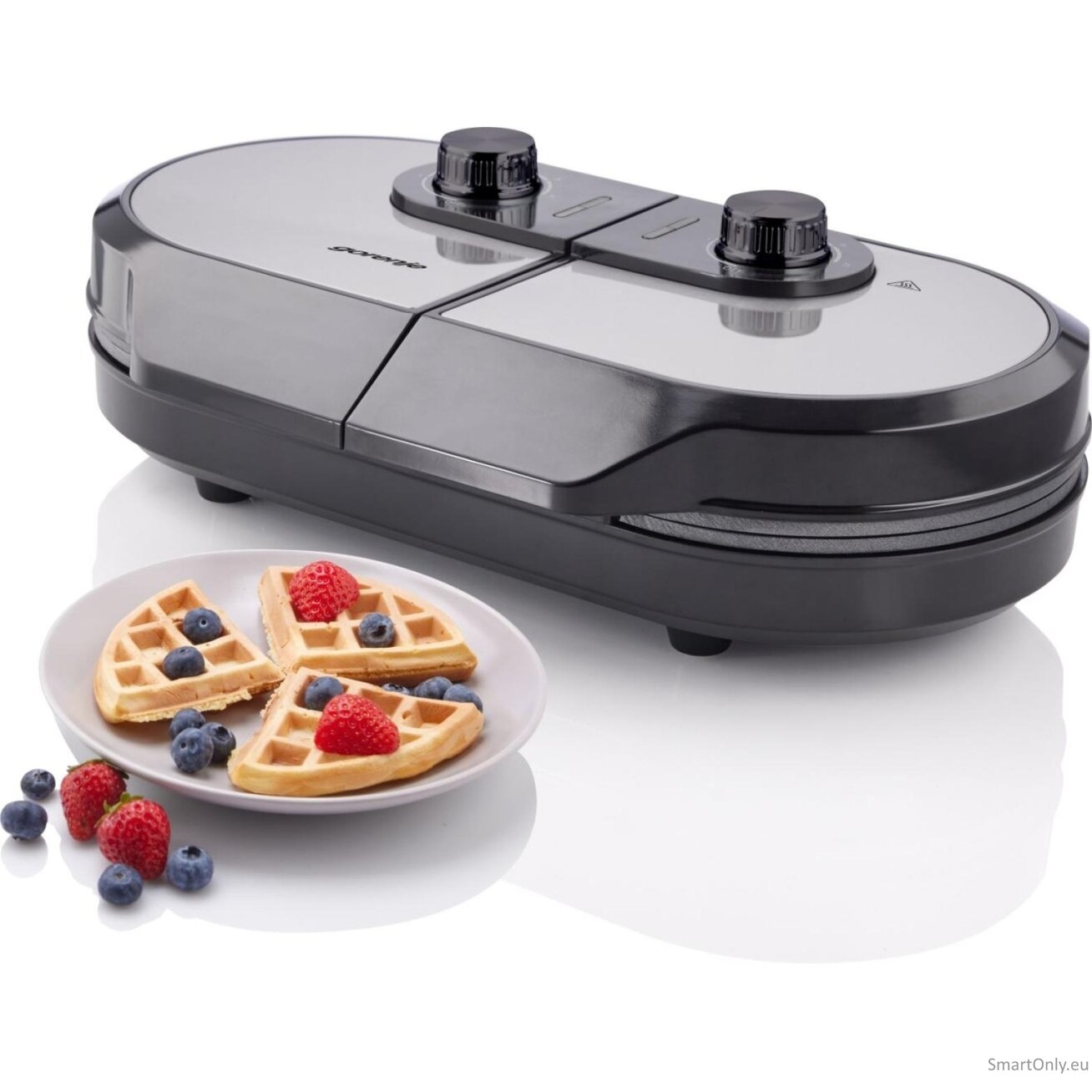 Gorenje | Mini Grill, Waffle plate | WM1400SB | Electric Grill | 1400 W | Diameter 18 cm | Black 3 Gorenje | Mini Grill, Waffle plate | WM1400SB | Electric Grill | 1400 W | Diameter 18 cm | Black 3