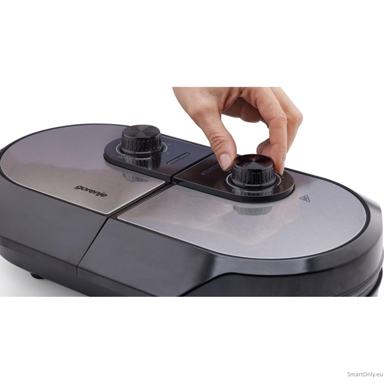 Gorenje | Mini Grill, Waffle plate | WM1400SB | Electric Grill | 1400 W | Diameter 18 cm | Black 7 Gorenje | Mini Grill, Waffle plate | WM1400SB | Electric Grill | 1400 W | Diameter 18 cm | Black 7