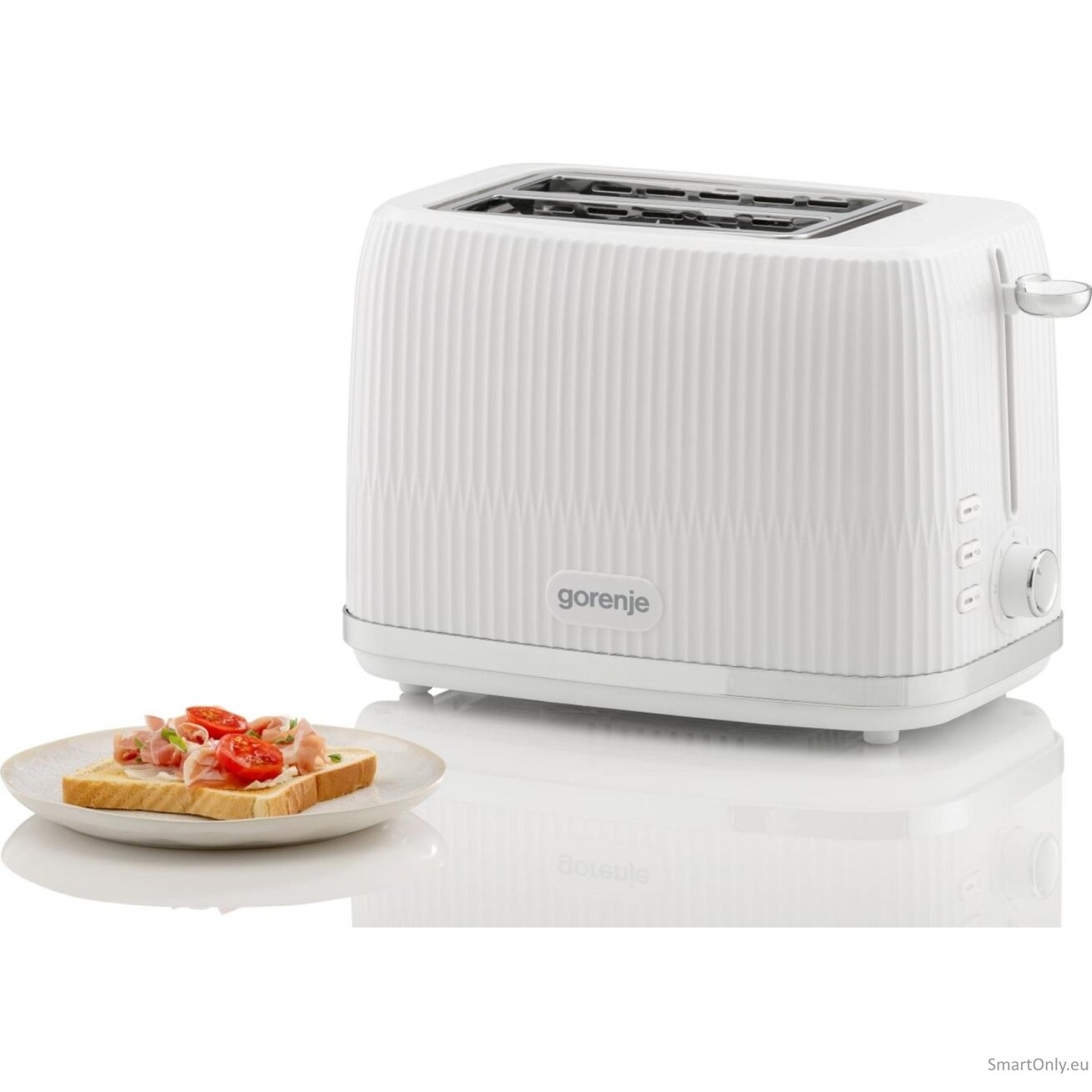 Gorenje Toaster | T850DPW | Number of slots 2 | Housing material Plastic | White 3 Gorenje Toaster | T850DPW | Number of slots 2 | Housing material Plastic | White 3
