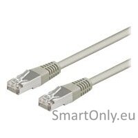 Goobay | 50126 | CAT 5e patchcable, F/UTP | Grey RJ45 male (8P8C) | RJ45 male (8P8C) 2 Goobay | 50126 | CAT 5e patchcable, F/UTP | Grey RJ45 male (8P8C) | RJ45 male (8P8C) 2