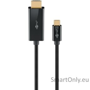 Goobay USB-C to HDMI Cable 4K at 60 Hz, 1 m | 75696