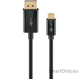 Goobay USB-C to DisplayPort Cable 4K at 60 Hz, 1 m | 75704 Goobay USB-C to DisplayPort Cable 4K at 60 Hz, 1 m | 75704