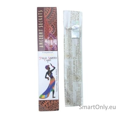 Golden Ancient Series Copal and Palo Santo Smilkalai Vijayshree