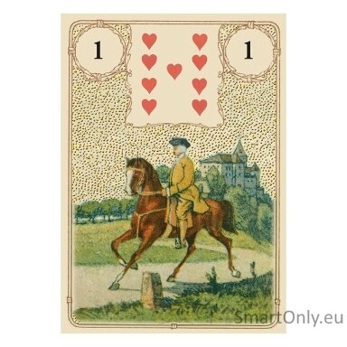 Golden Lenormand oracle kortos Lo Scarabeo
