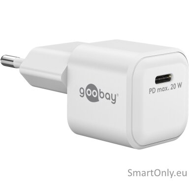 Goobay 20 W USB-C PD GaN Fast Charger Nano | USB-C