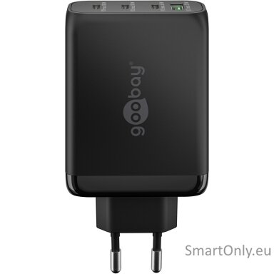 Goobay 65555 100 W USB-C PD GaN Multiport Fast Charger, Black