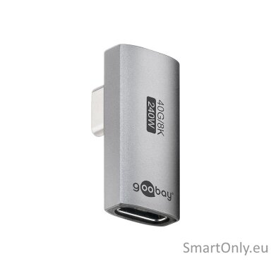 Goobay 74443 USB-C Adapter Vertical 90° Rotated, USB4
