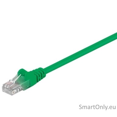 Goobay | CAT 5e patch cable, U/UTP | 68338 | Green RJ45 male (8P8C) | RJ45 male (8P8C)