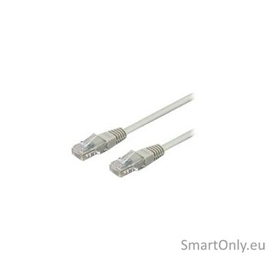Goobay | CAT 6 patch cable, U/UTP | Grey RJ45 male (8P8C) | RJ45 male (8P8C)
