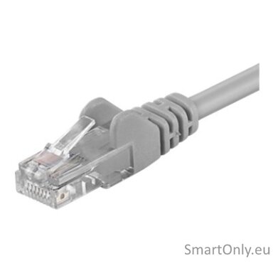 Goobay | CAT 6 patch cable, U/UTP | Grey RJ45 male (8P8C) | RJ45 male (8P8C)