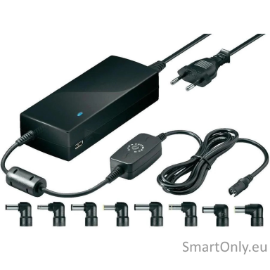 Goobay Notebook Power Supply 134.5 W, Black | 55004 Goobay Notebook Power Supply 134.5 W, Black | 55004