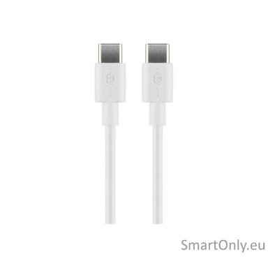 Goobay USB-C,Charging and Sync Cable, 2 m, white