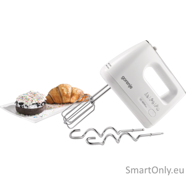 Gorenje | Hand Mixer | M460CDC | Hand Mixer | 460 W | Number of speeds 5 | Turbo mode | White Gorenje | Hand Mixer | M460CDC | Hand Mixer | 460 W | Number of speeds 5 | Turbo mode | White