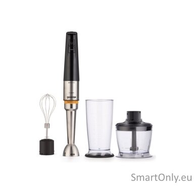 Gorenje HBX1200EB | 1200 W | Hand Blender | Jar material Plastic | Jar capacity 0.8 L | Stainless steel Gorenje HBX1200EB | 1200 W | Hand Blender | Jar material Plastic | Jar capacity 0.8 L | Stainless steel