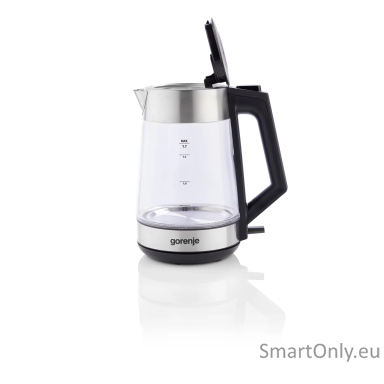 Gorenje | K17OGS | Kettle | Electric | 1.7 L | 2200 W | 360° rotational base | Stainless steel/Glass | Stainless steel Gorenje | K17OGS | Kettle | Electric | 1.7 L | 2200 W | 360° rotational base | Stainless steel/Glass | Stainless steel
