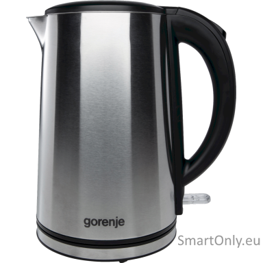 Gorenje Kettle K15DWS Electric 2200 W 1.5 L Stainless steel 360° rotational base Stainless Steel Gorenje Kettle K15DWS Electric 2200 W 1.5 L Stainless steel 360° rotational base Stainless Steel