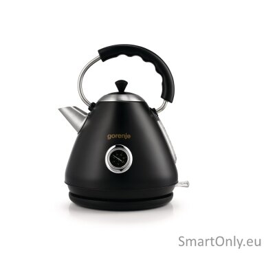 Gorenje | Kettle | K17CLBK | Electric | 2200 W | 1.7 L | Plastic/Metal | 360° rotational base | Black