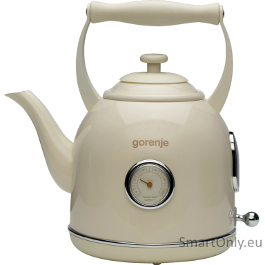 Gorenje | Kettle | K17CLIN | Electric | 2000 W | 1.7 L | Plastic/Metal | 360° rotational base | Beige