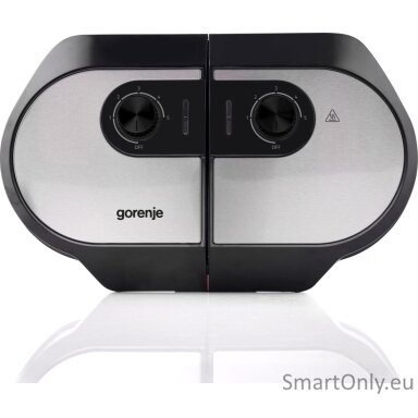 Gorenje | Mini Grill, Waffle plate | WM1400SB | Electric Grill | 1400 W | Diameter 18 cm | Black