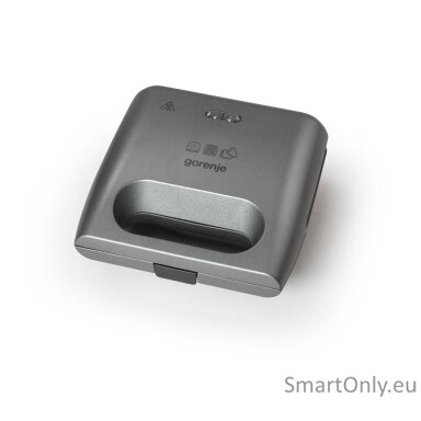 Gorenje | Sandwich maker | SM703GCG | 700 W | Number of plates 3 | Number of pastry 2 | Grey Gorenje | Sandwich maker | SM703GCG | 700 W | Number of plates 3 | Number of pastry 2 | Grey