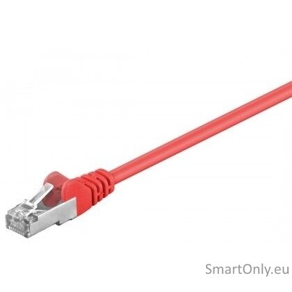 Goobay | CAT 5e patchcable, F/UTP, red Goobay | CAT 5e patchcable, F/UTP, red